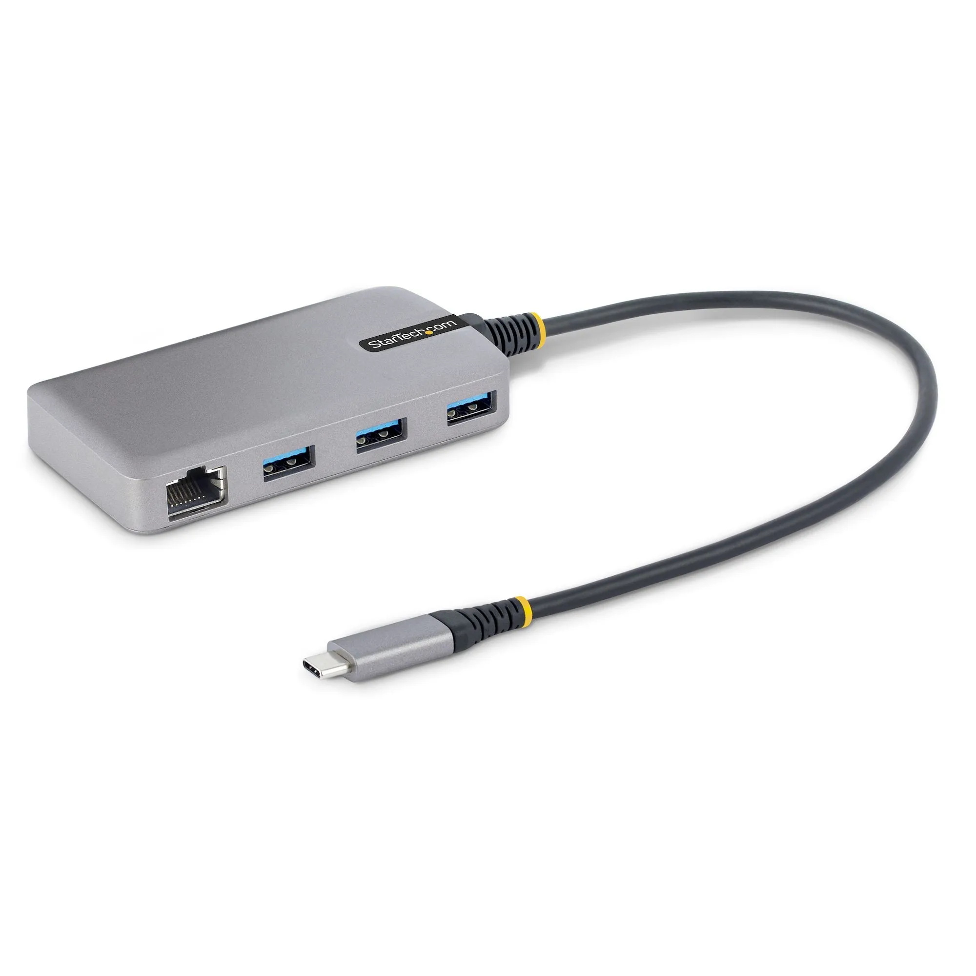 3-Port Usb-C Hub With Ethernet