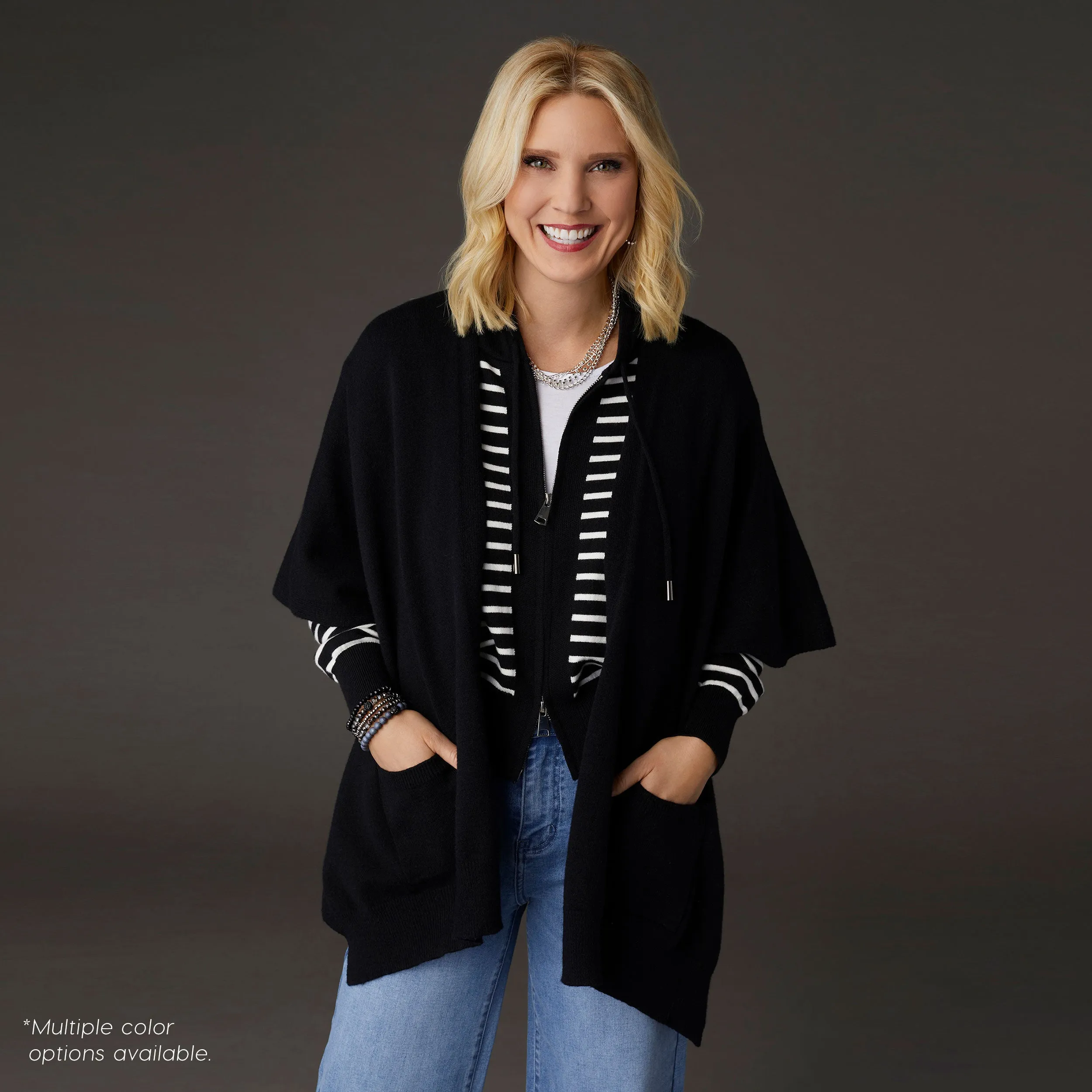 Alani Lightweight Cardigan with Pockets - Evergreen