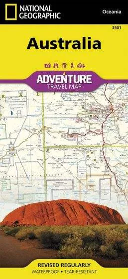 Australia Adventure Road Map (1st Edition) by National Geographic (2014)