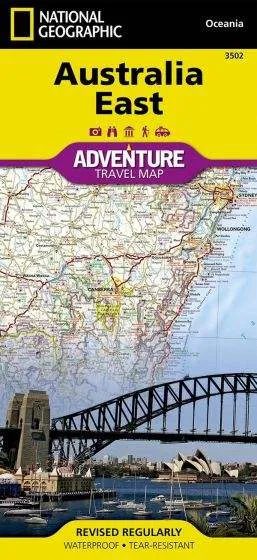 Australia, East Adventure Road Map (1st Edition) by National Geographic (2011)