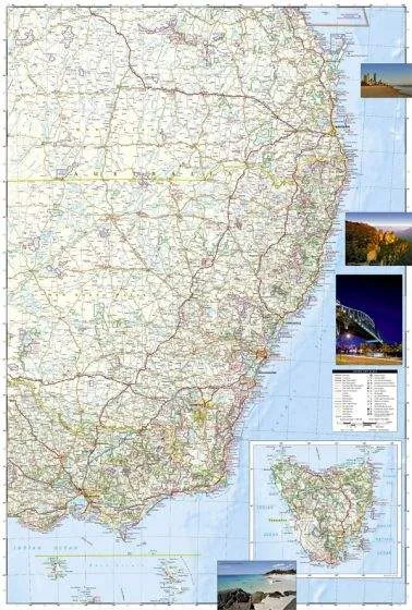 Australia, East Adventure Road Map (1st Edition) by National Geographic (2011)