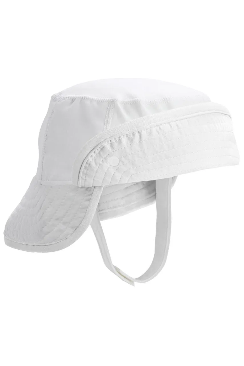 Baby Linden Sun Bucket Hat | White