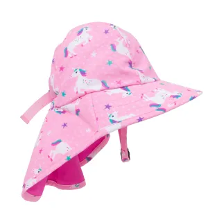 Baby/Toddler Cape Sunhat - Unicorn