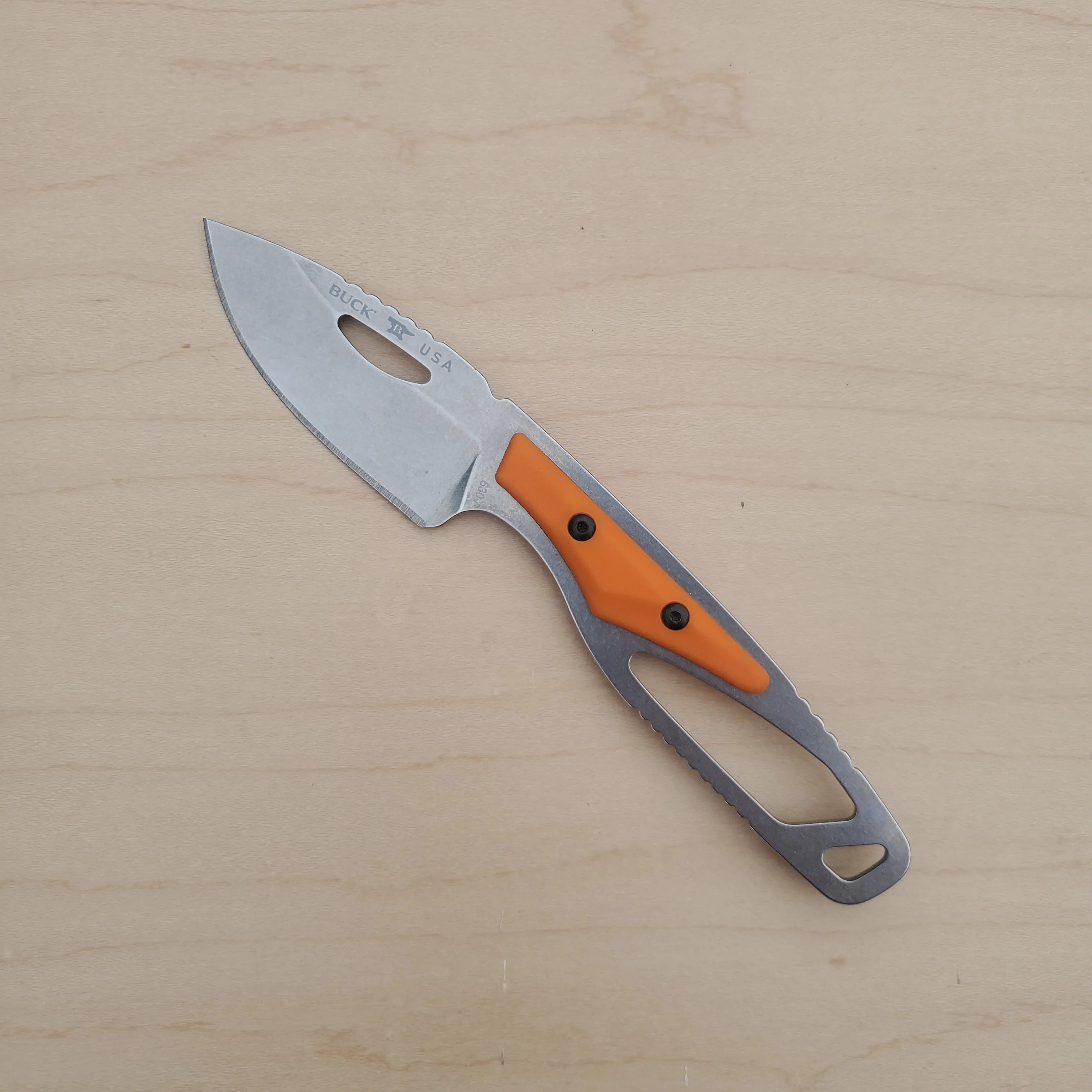 Buck 630 PakLite 2.0 Hide Knife - Orange