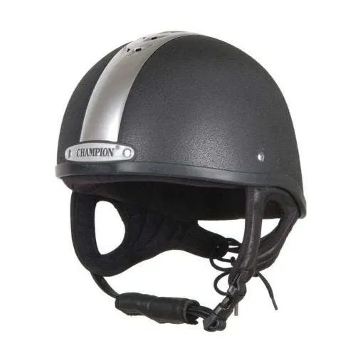 Champion Ventair Deluxe Skull Helmet - Black/Silver