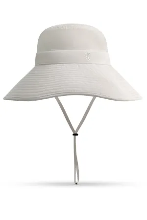 Cyd Travel Beach Hat | White