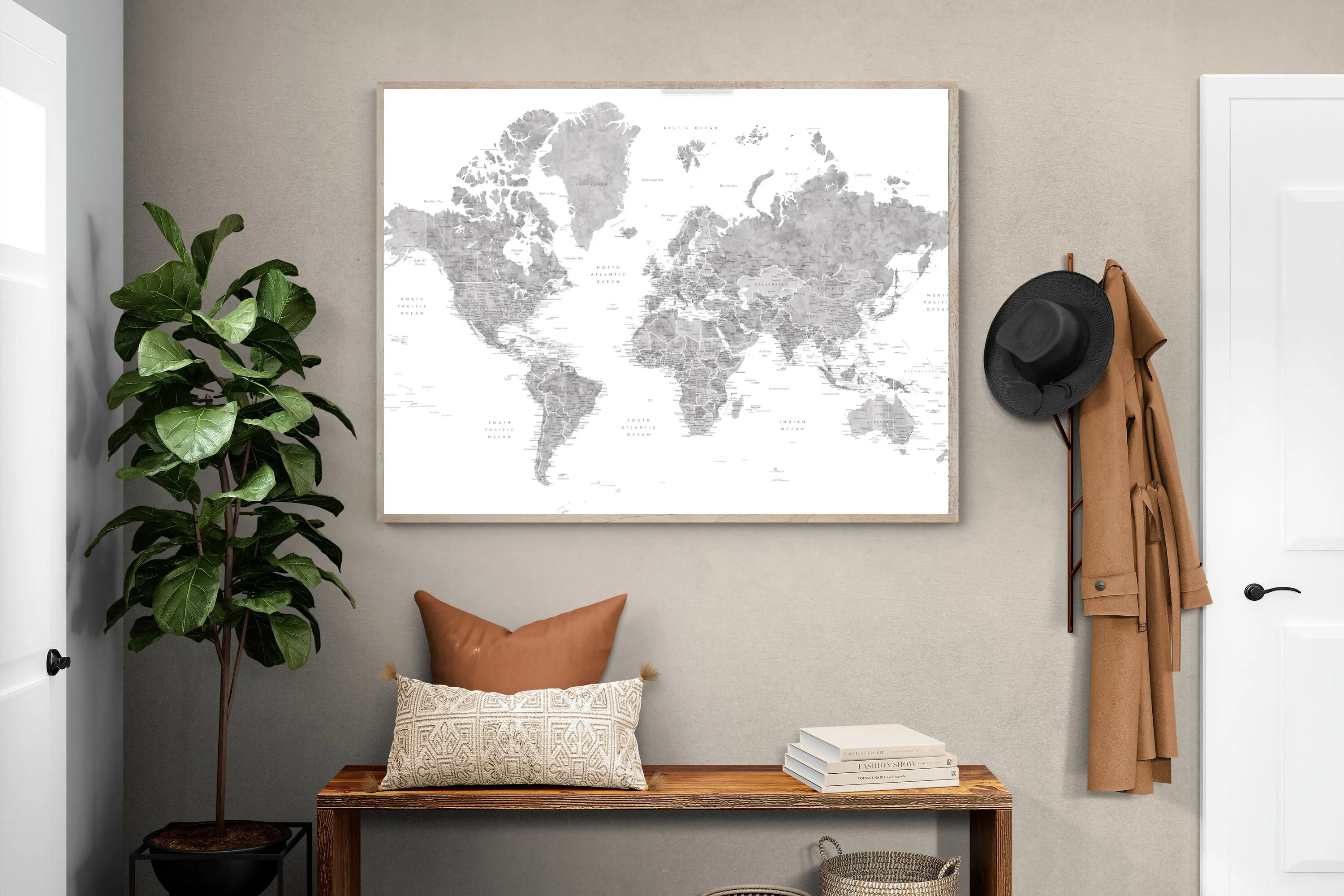 Detailed World (Grey)