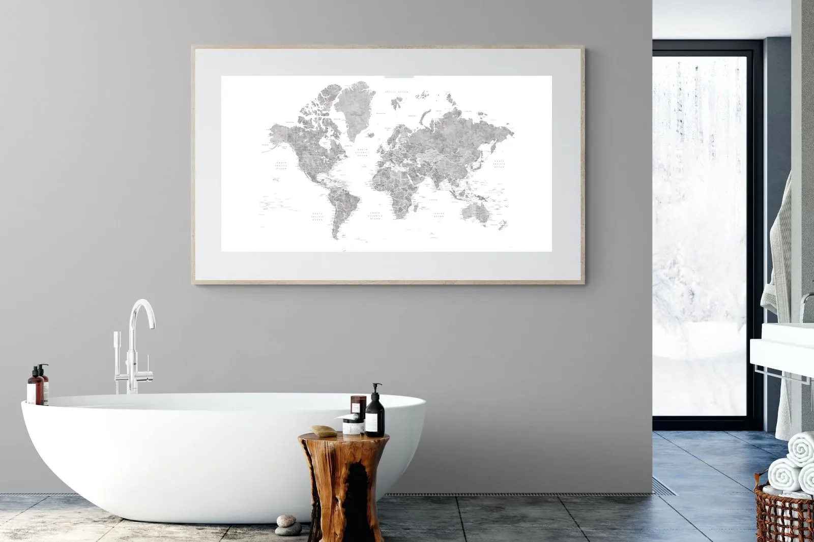 Detailed World (Grey)