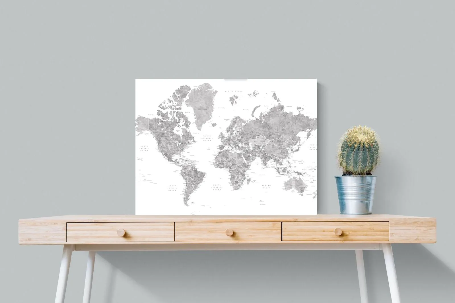 Detailed World (Grey)