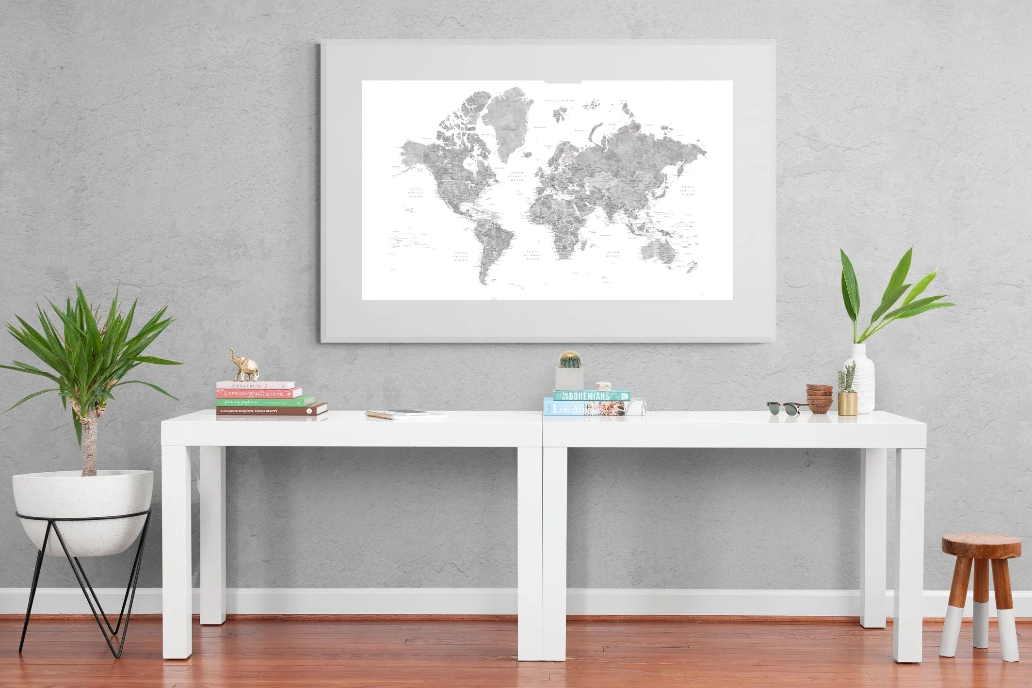 Detailed World (Grey)