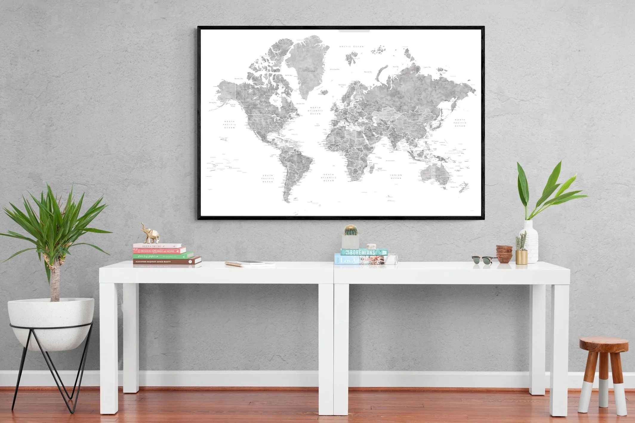 Detailed World (Grey)