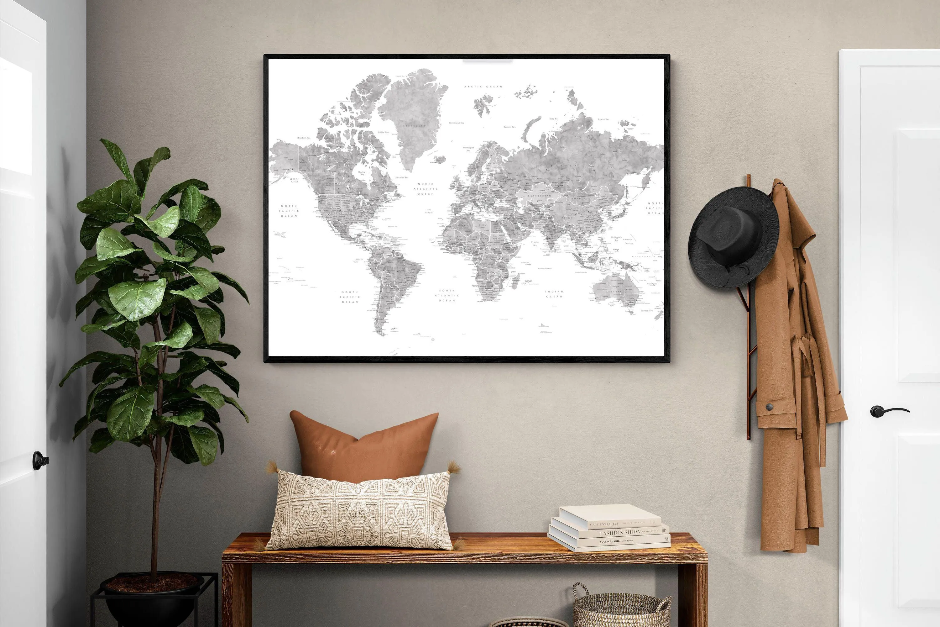 Detailed World (Grey)