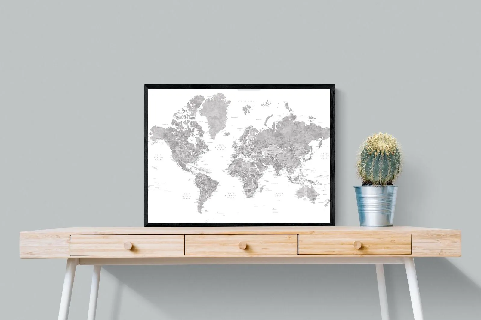 Detailed World (Grey)