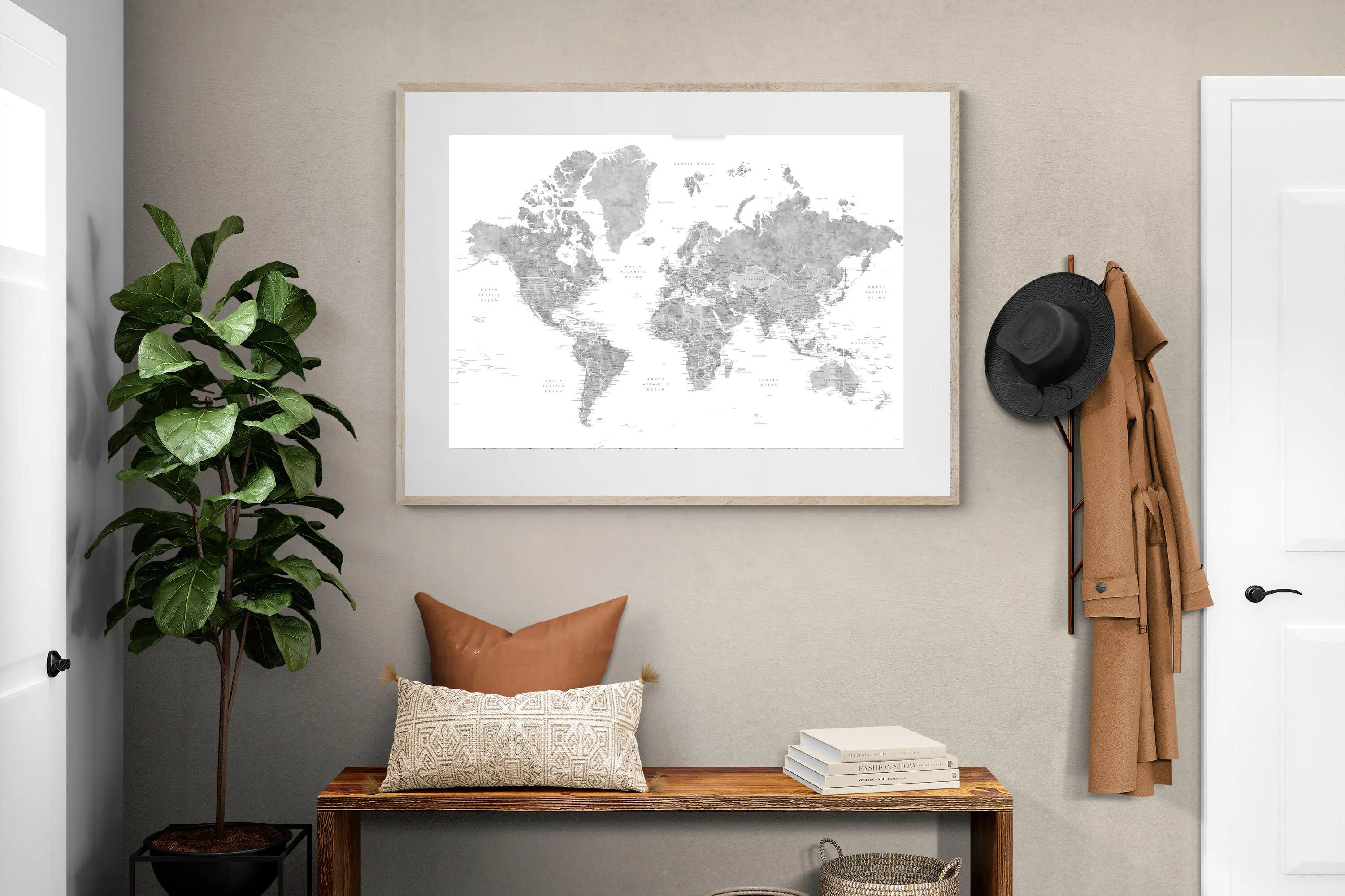 Detailed World (Grey)