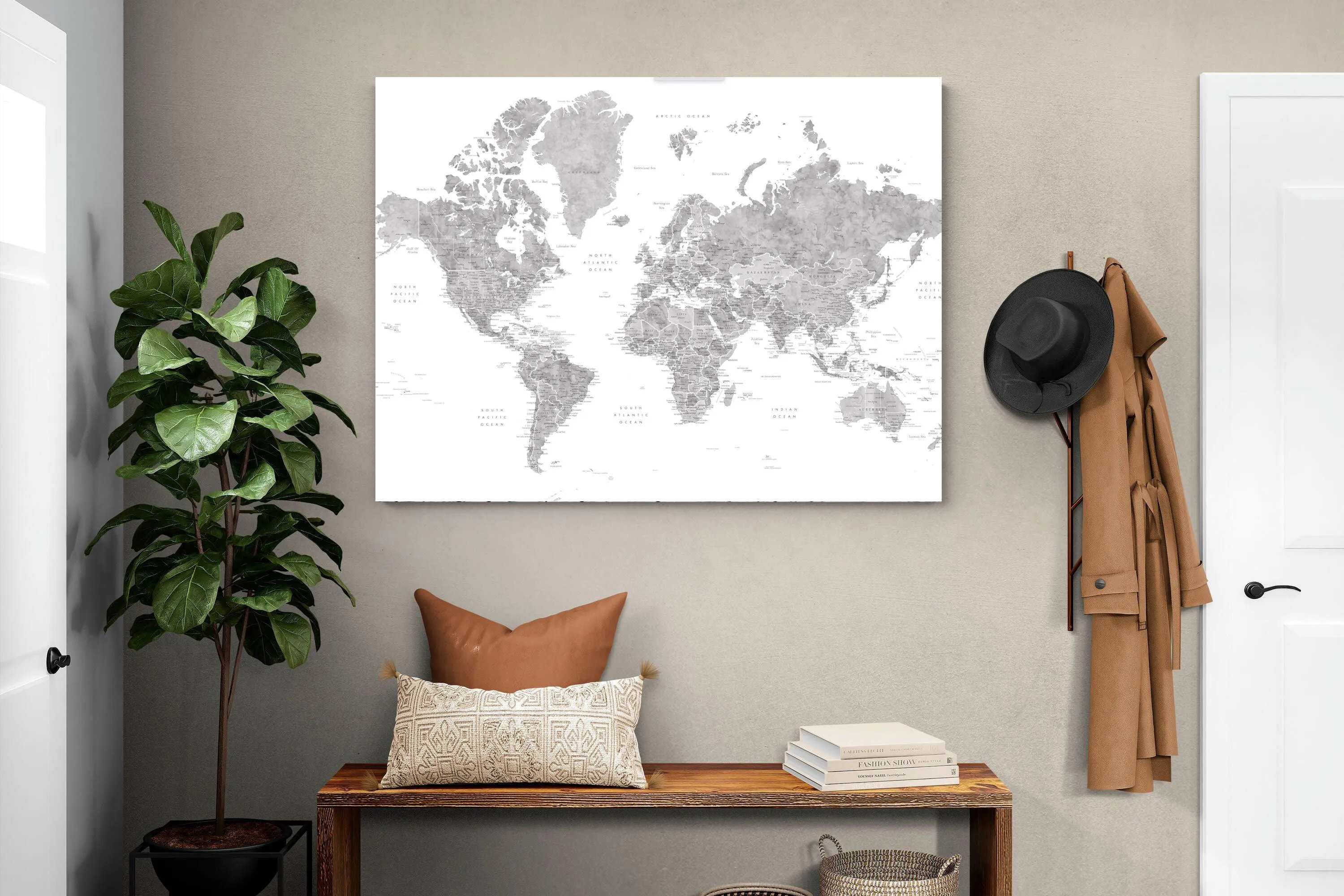 Detailed World (Grey)