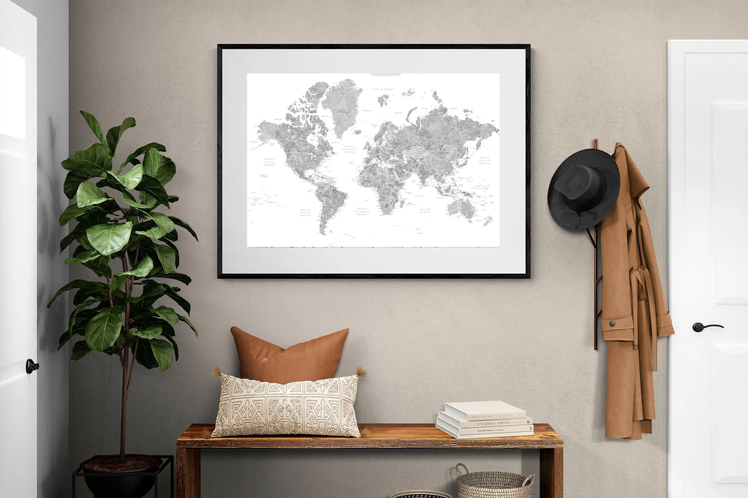 Detailed World (Grey)