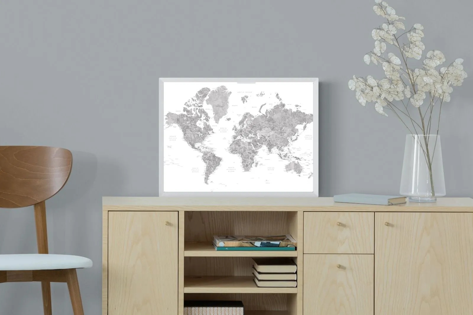 Detailed World (Grey)