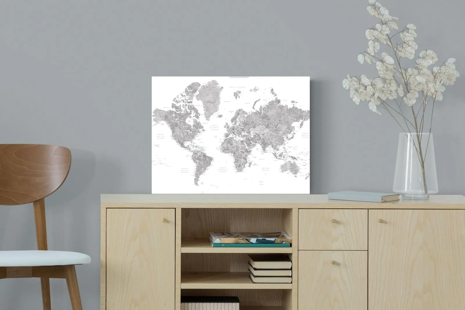 Detailed World (Grey)