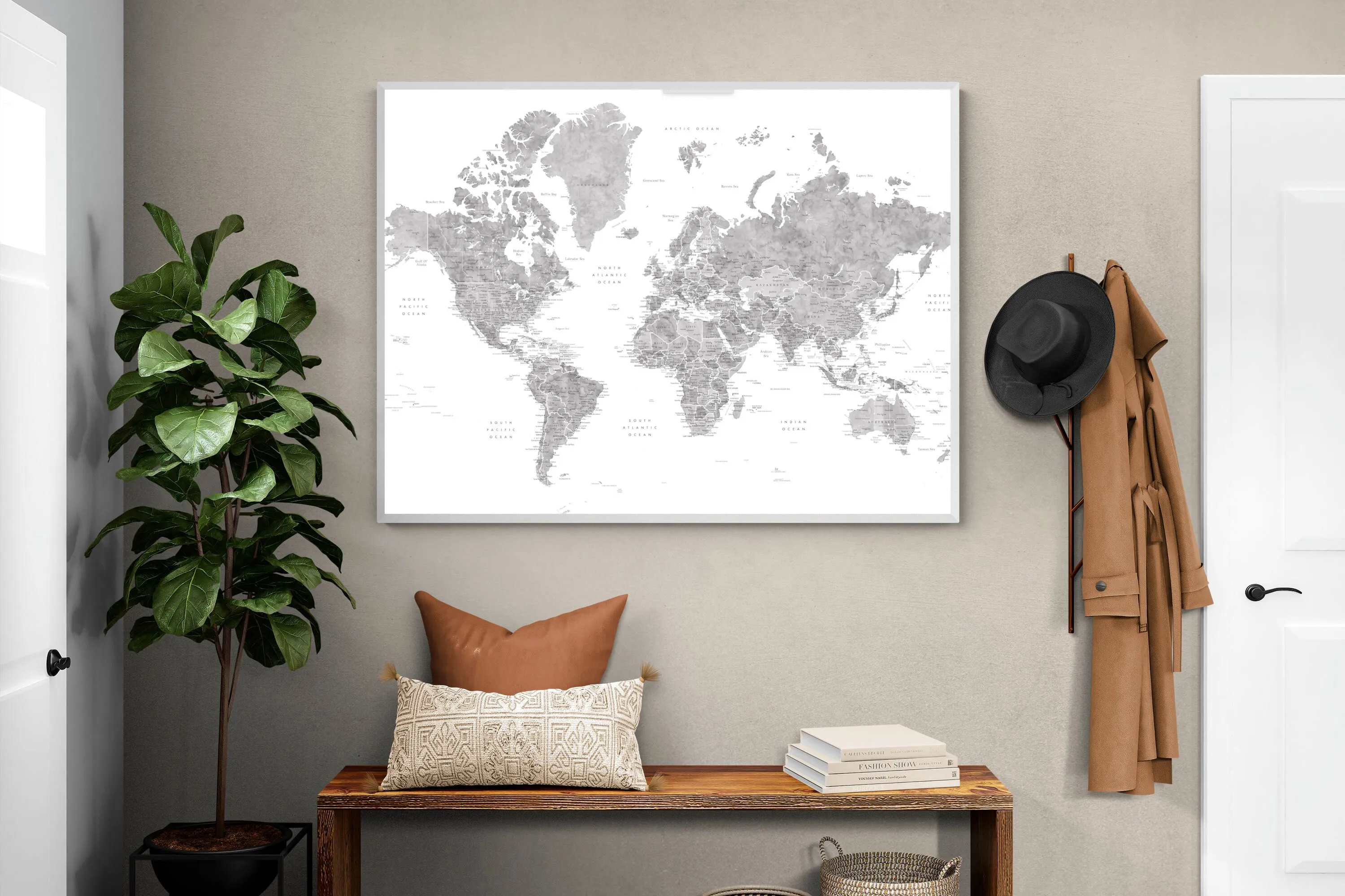 Detailed World (Grey)