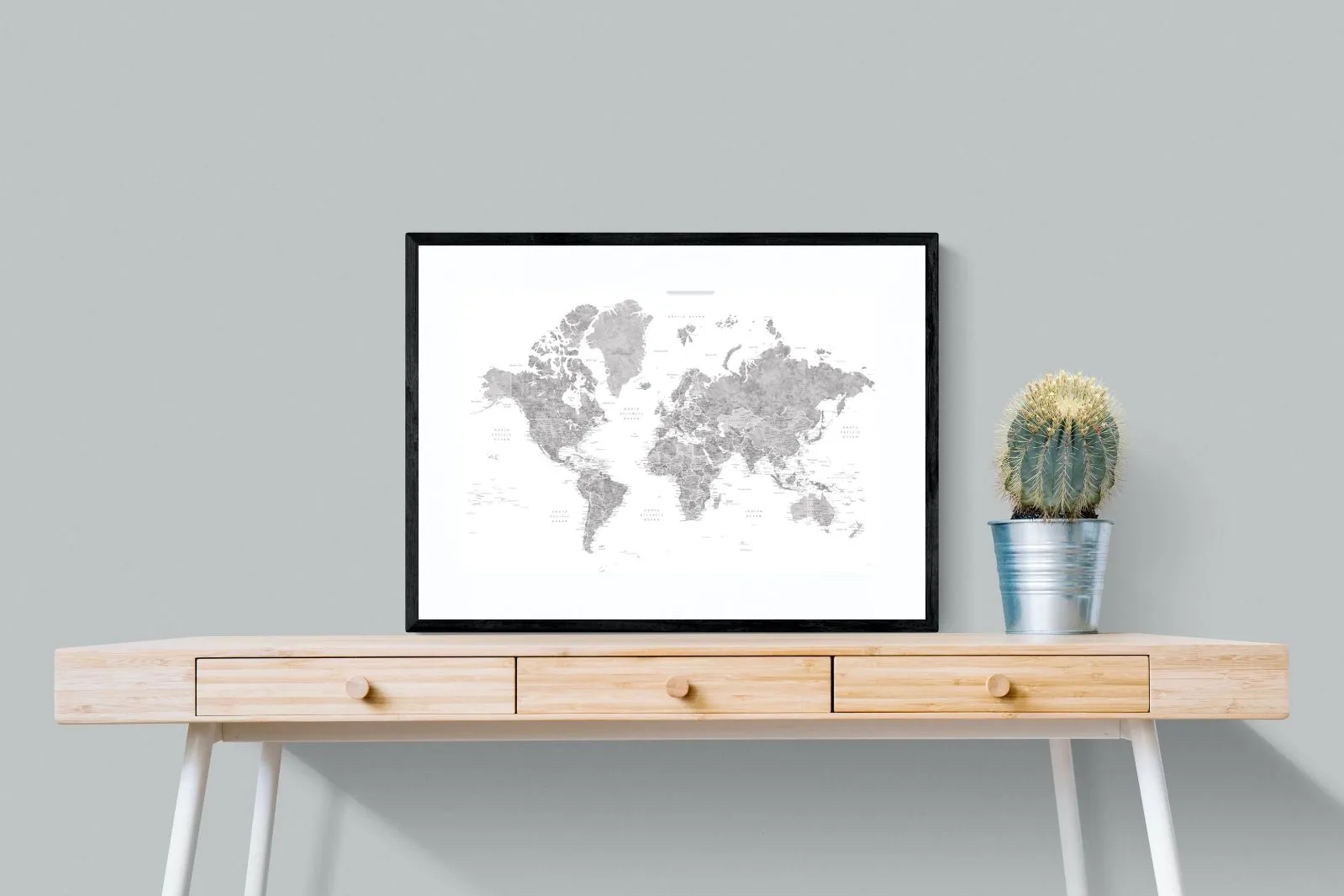 Detailed World (Grey)