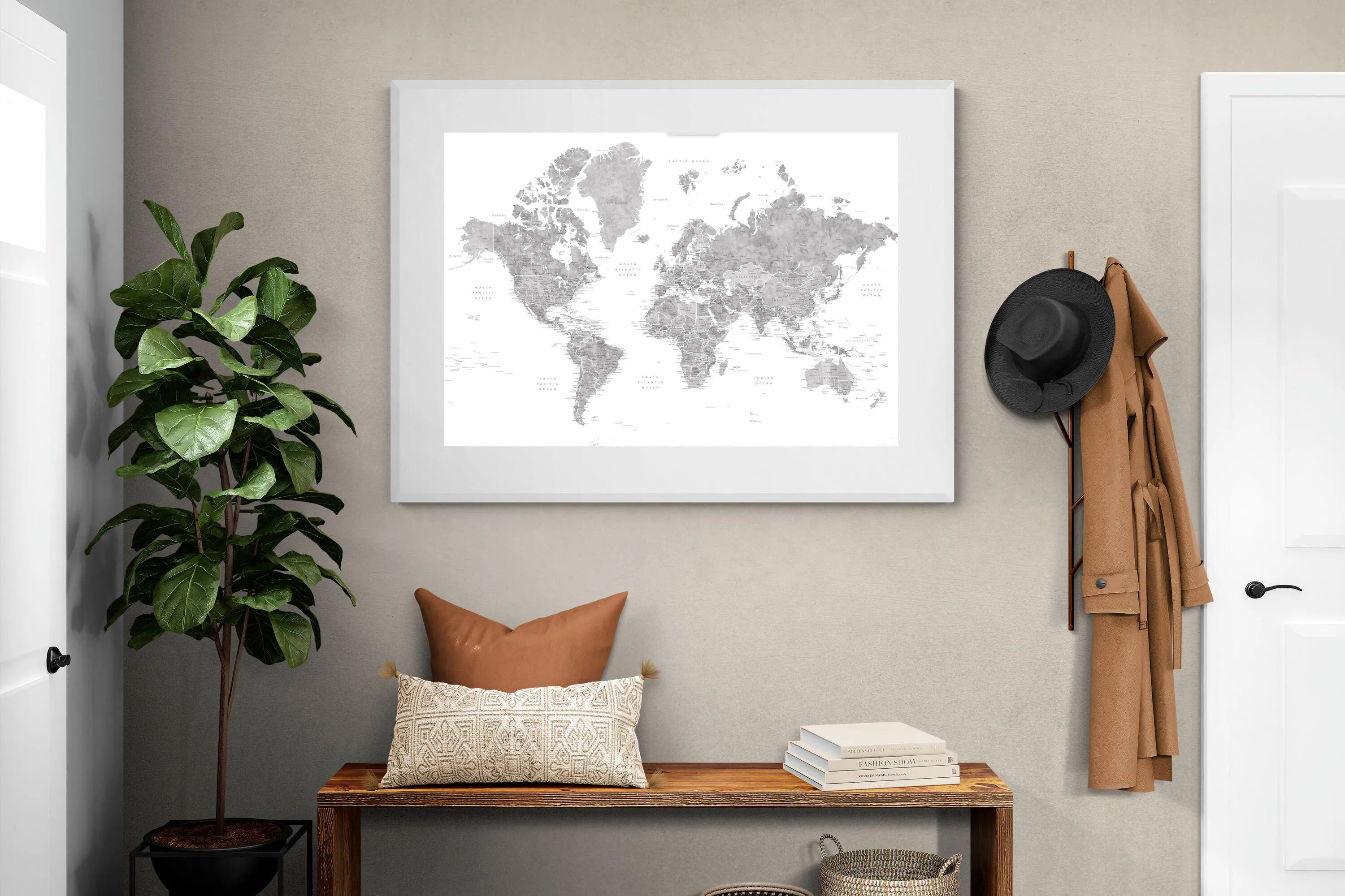 Detailed World (Grey)