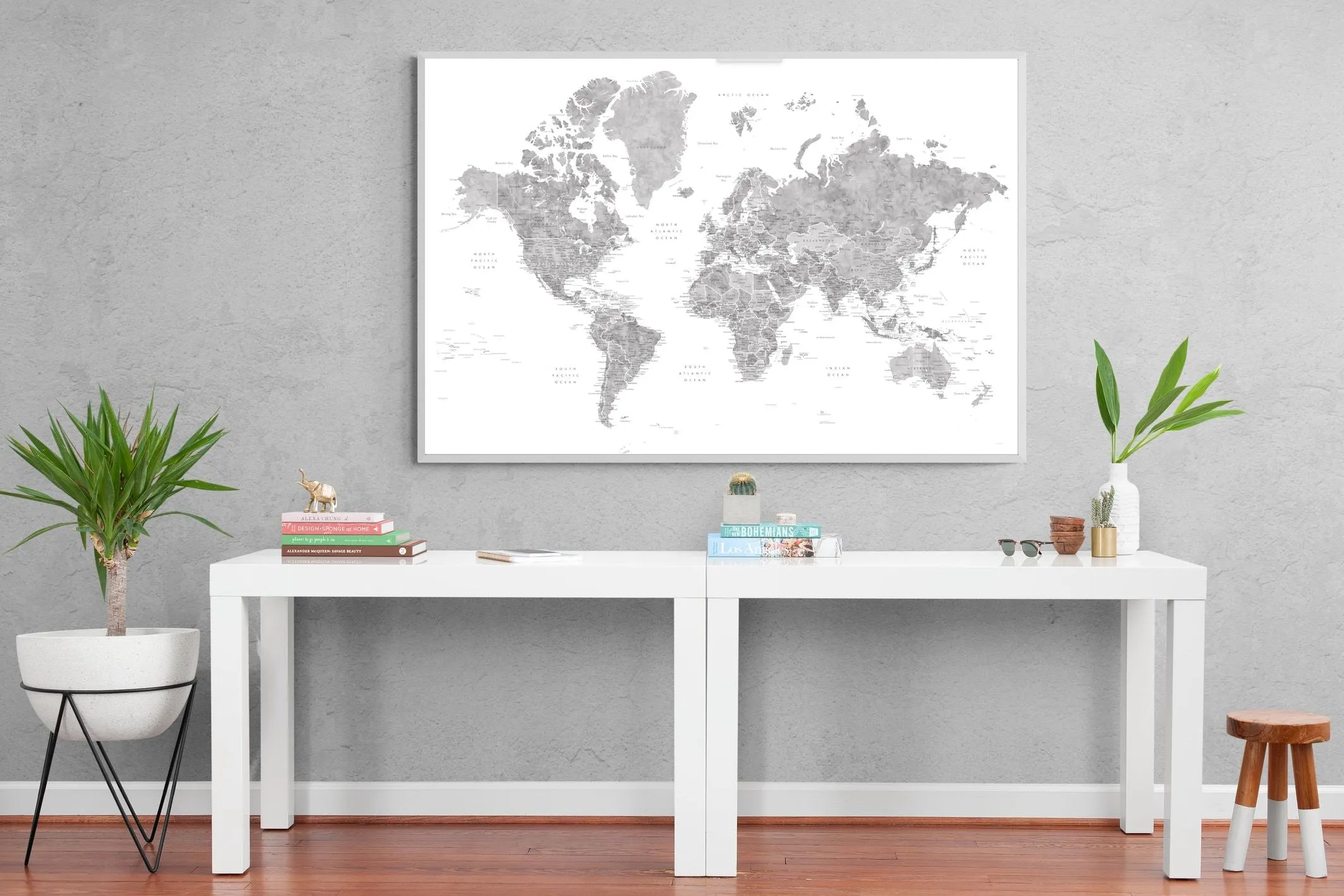 Detailed World (Grey)