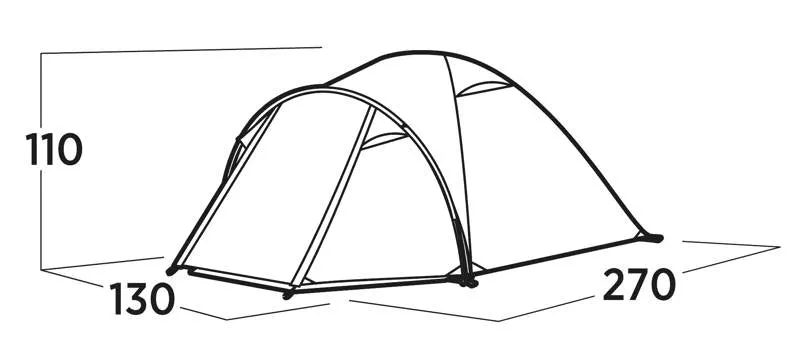 Easy Camp Setesdal 2 Person Dome Tent