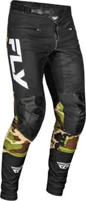 FLY RACING RAYCE BLK/CAMO BICYCLE PANTS 2025