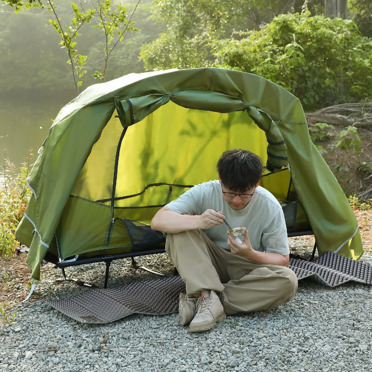 Folding Camping Tent cot for 1 Person