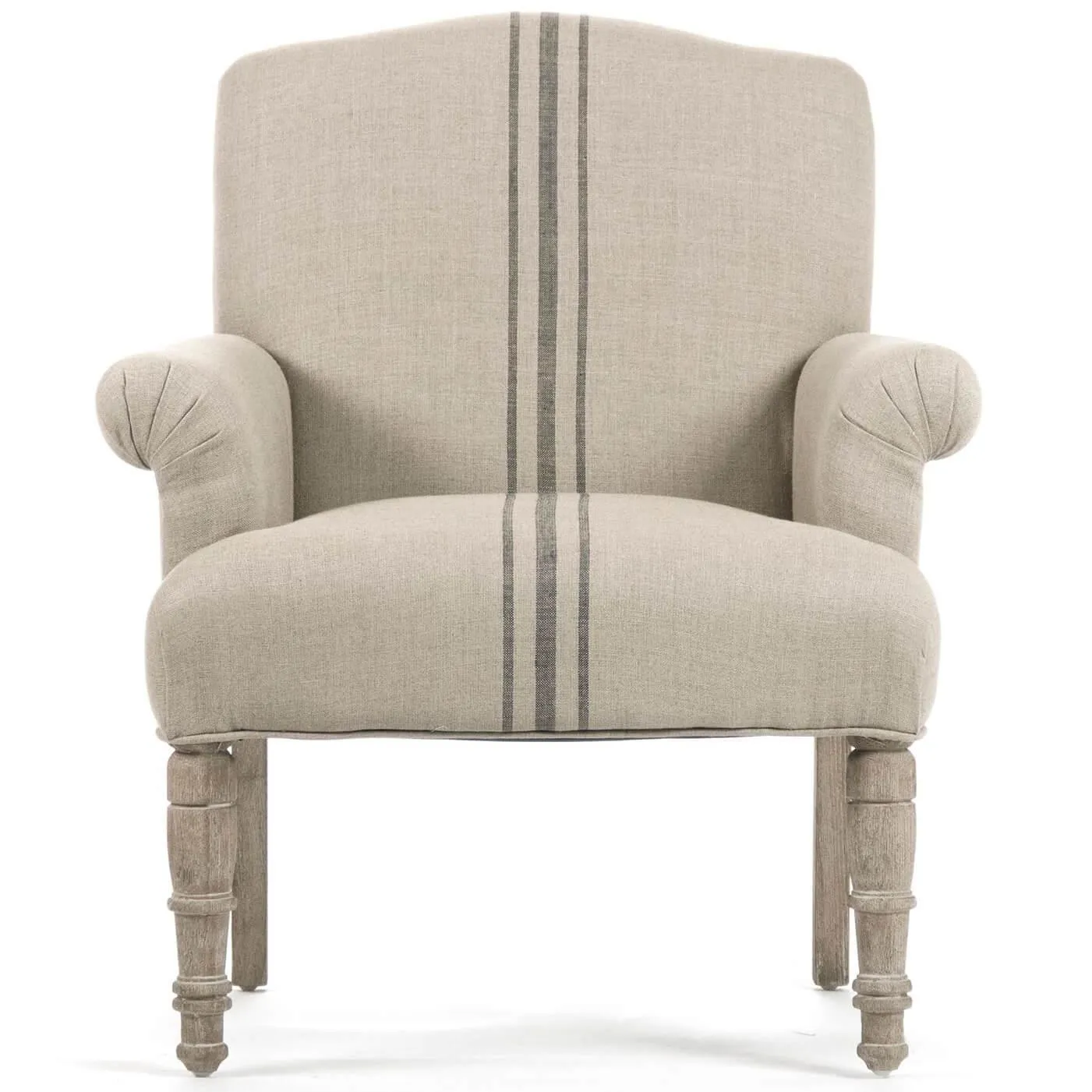 Gunny Sack Striped Club Chair