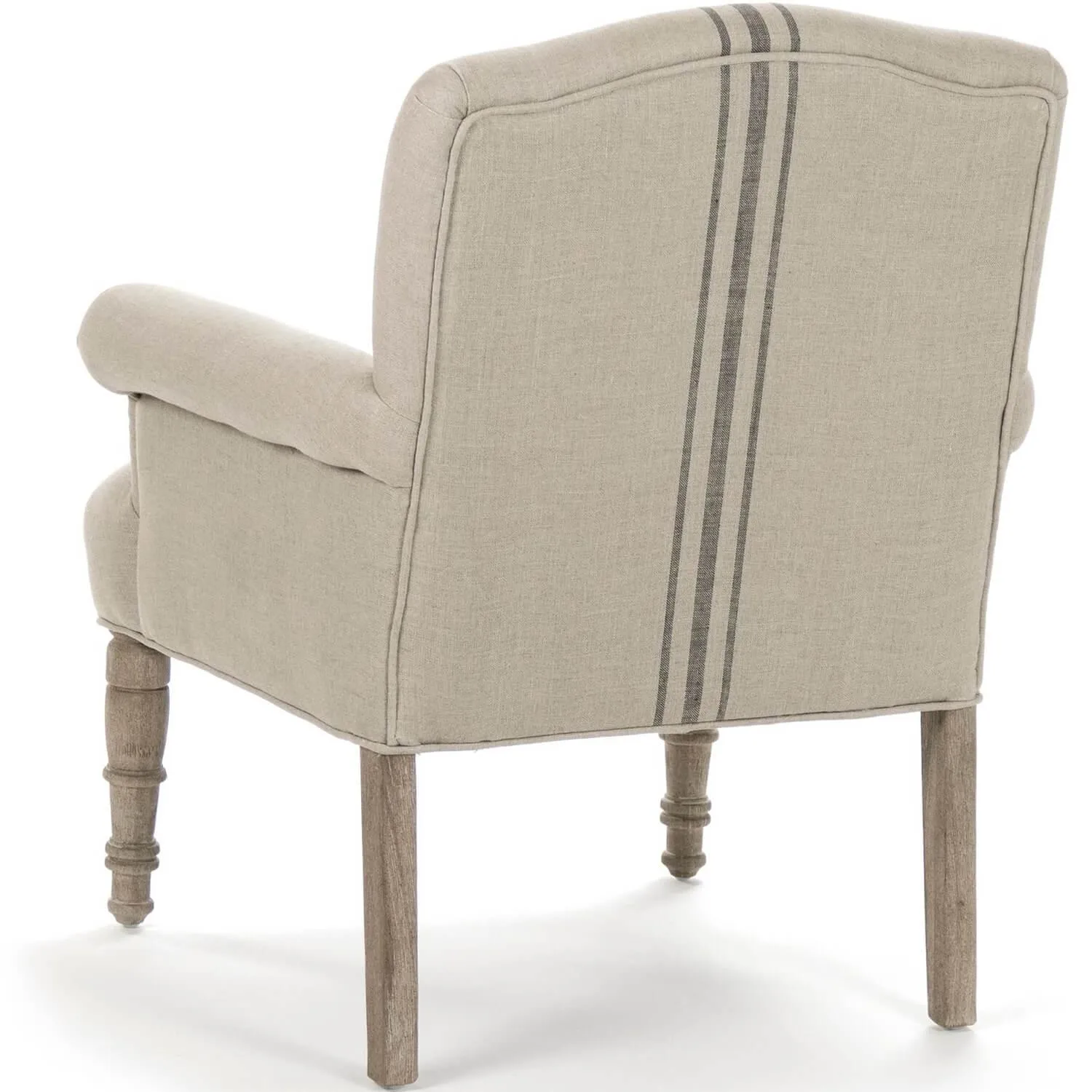 Gunny Sack Striped Club Chair