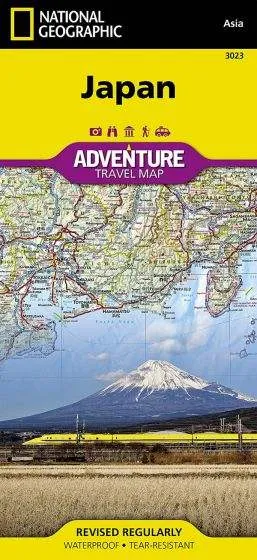 Japan Adventure Road Map by National Geographic (2012)