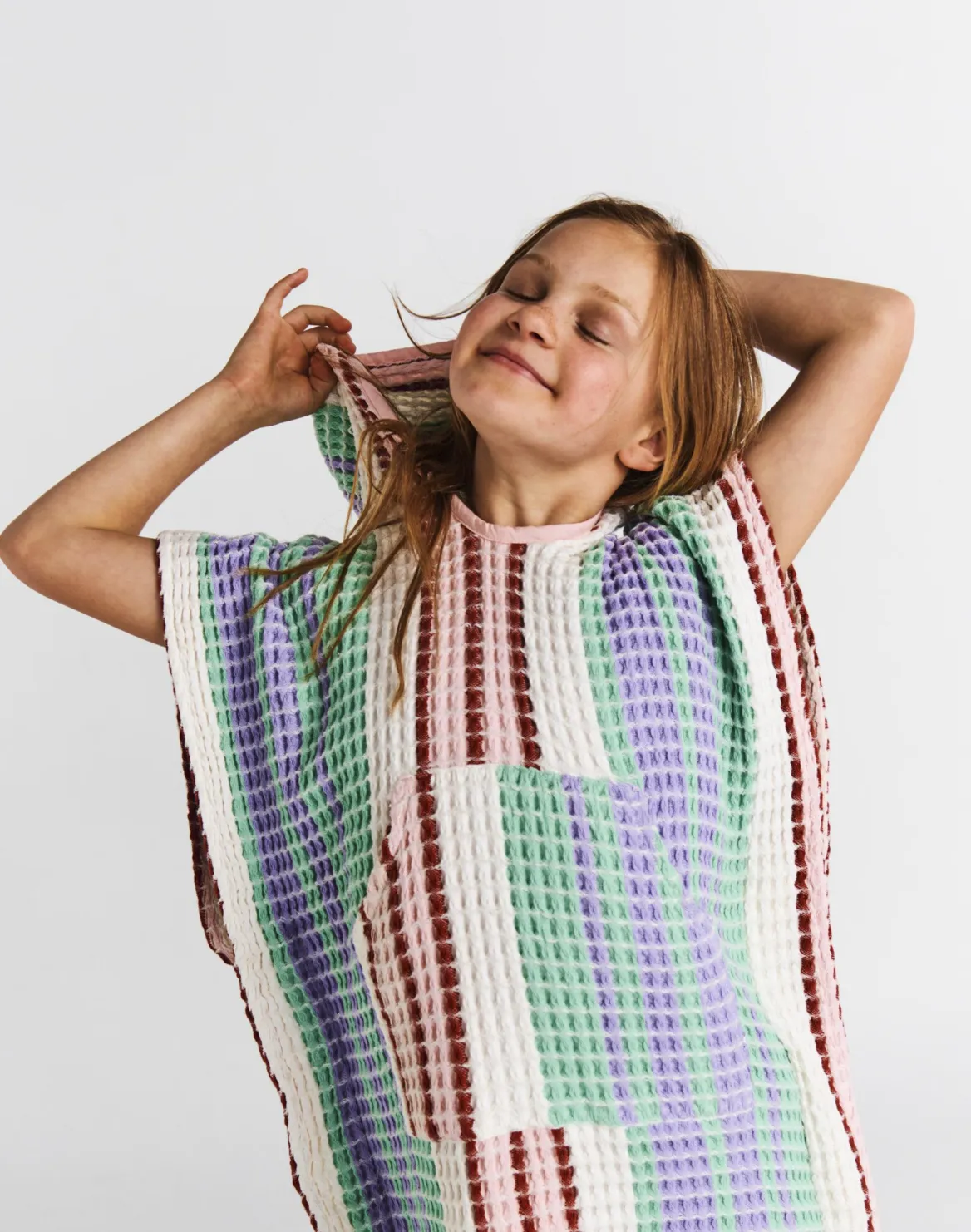 Kip & Co Island Delight Kids Waffle Poncho