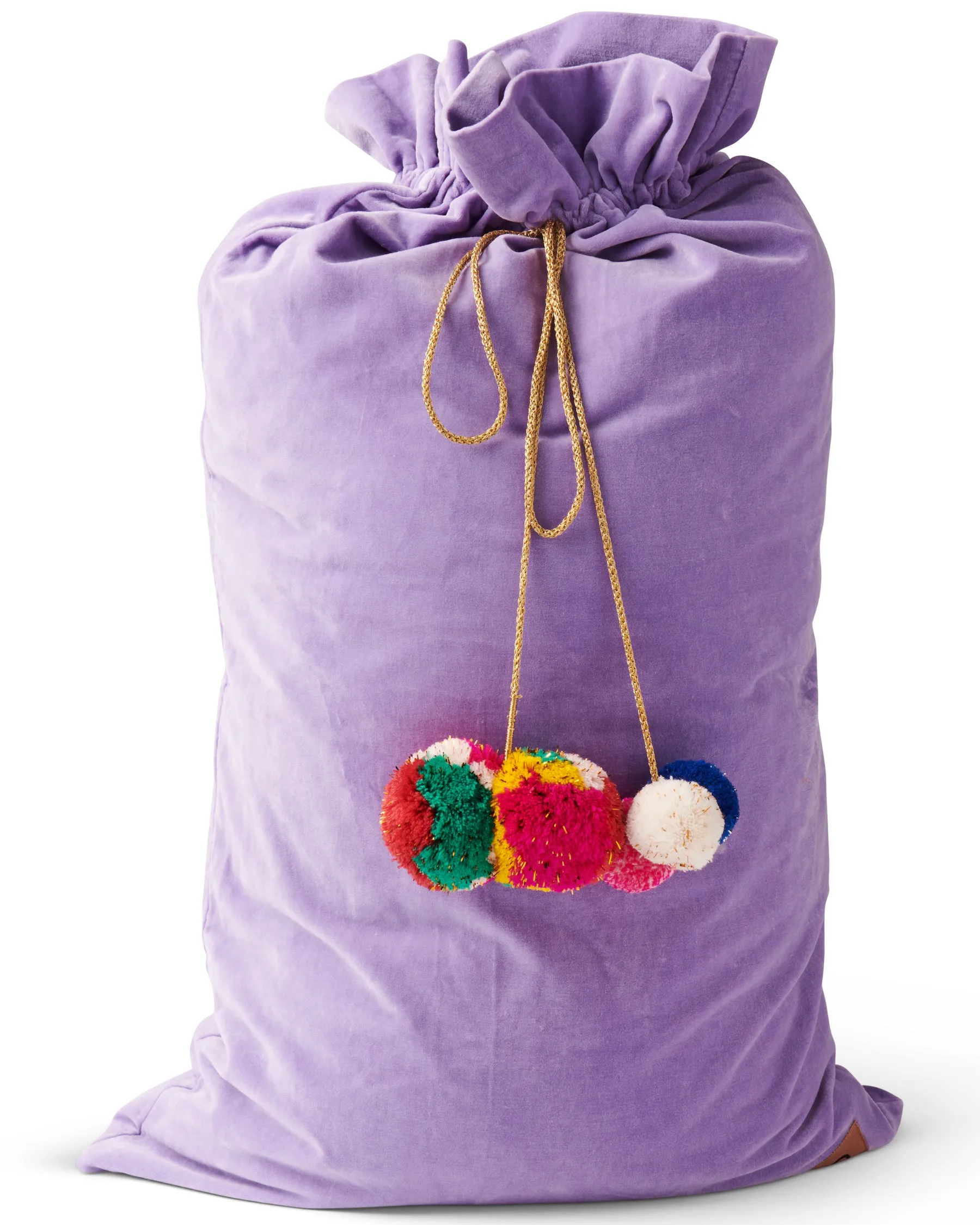 Kip & Co Lilac Velvet Santa Sack (One Size)