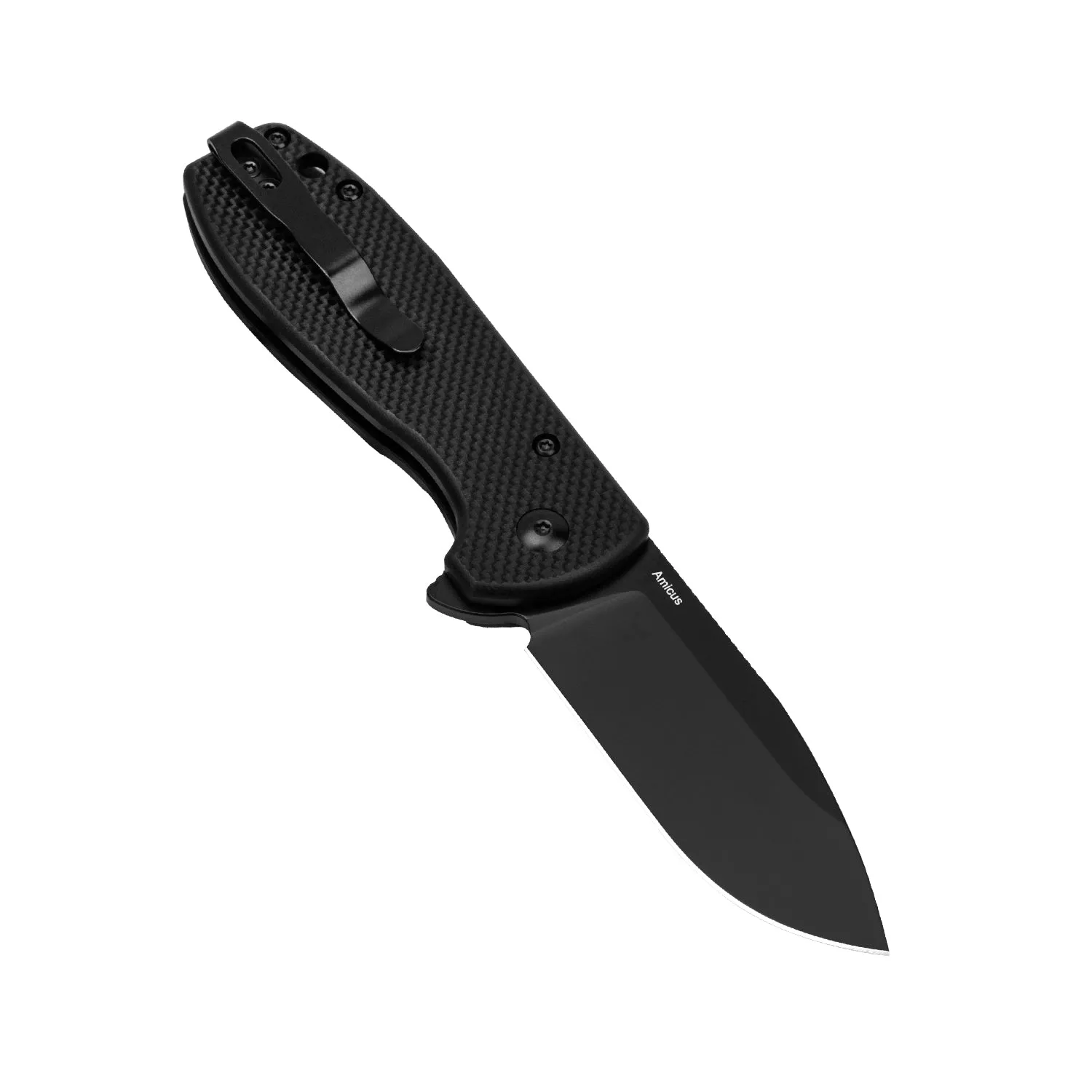 Kizer Amicus Drop Point Blade G10 Handle L3002A1 (2.95 Black)