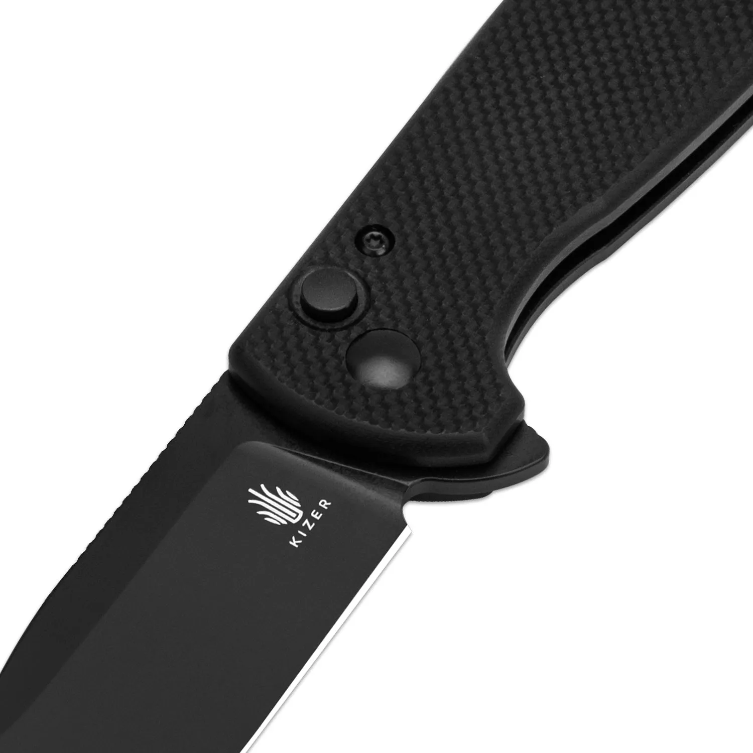 Kizer Amicus Drop Point Blade G10 Handle L3002A1 (2.95 Black)