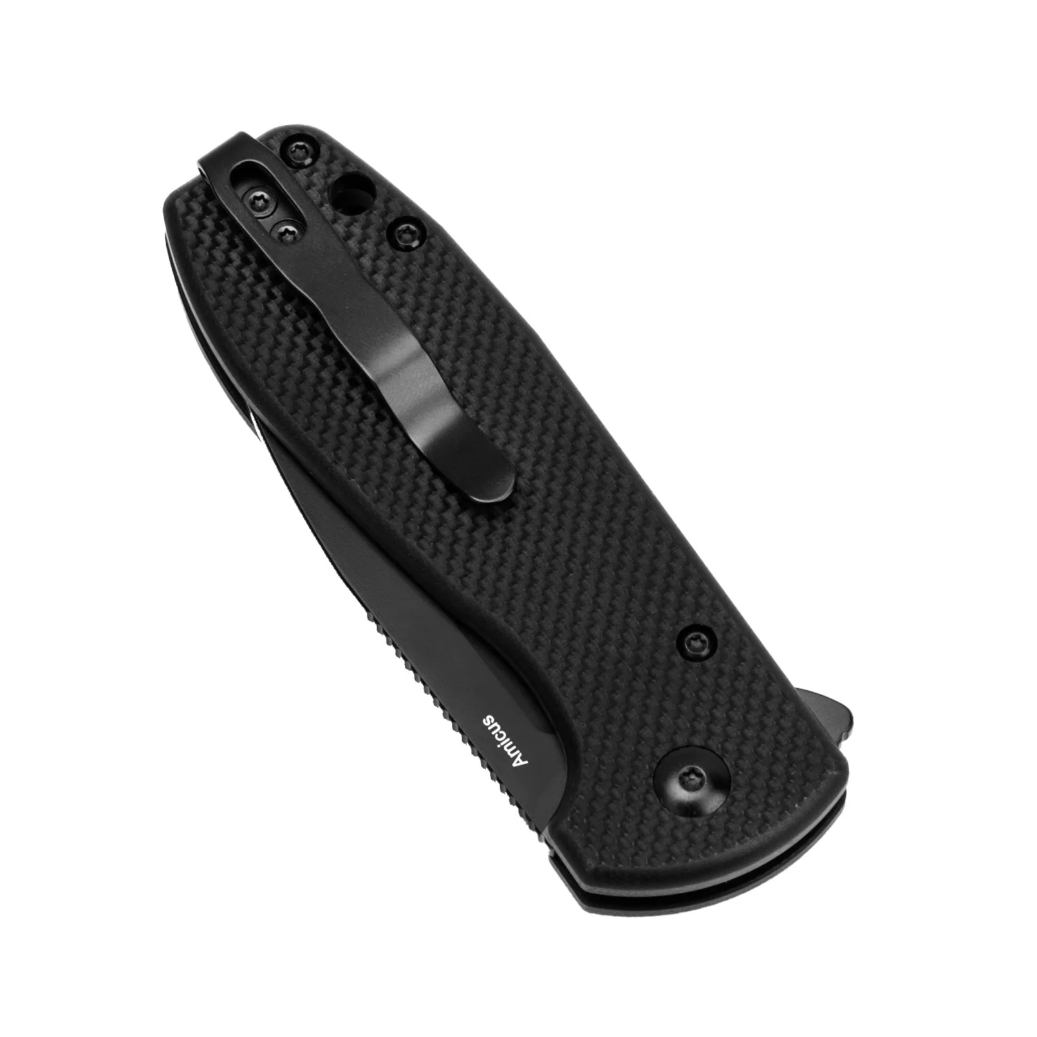 Kizer Amicus Drop Point Blade G10 Handle L3002A1 (2.95 Black)