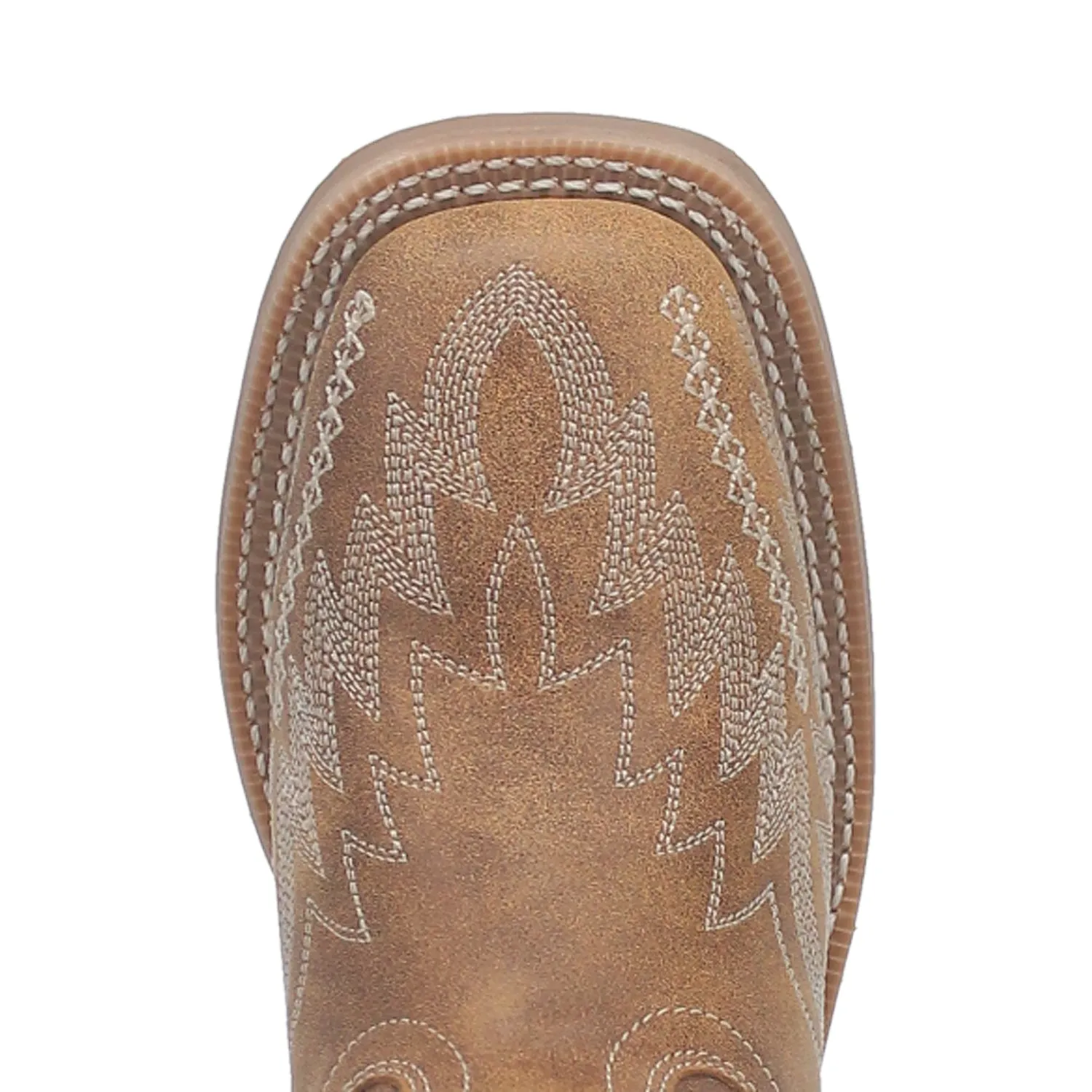 Laredo Womens Cheyenne Tan Leather Cowboy Boots