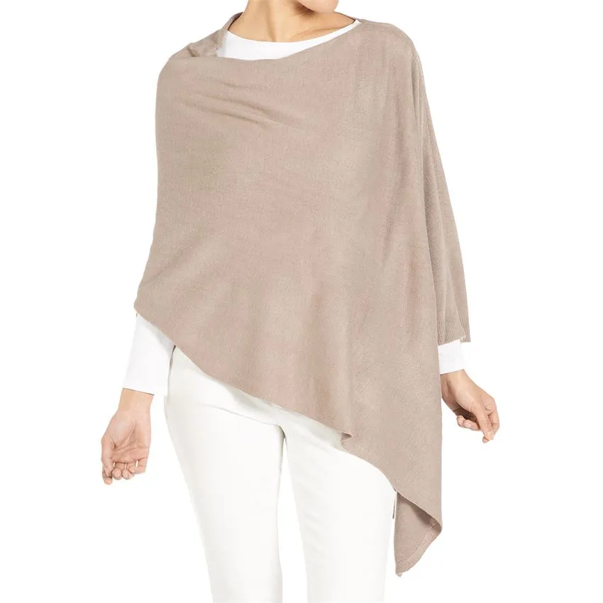 Lightweight Poncho - Stone