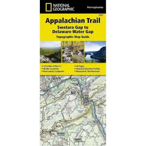 National Geographic Trails Illustrated Appalachian Trail: Swatara Gap to Delaware Water Gap Map [Pennsylvania]