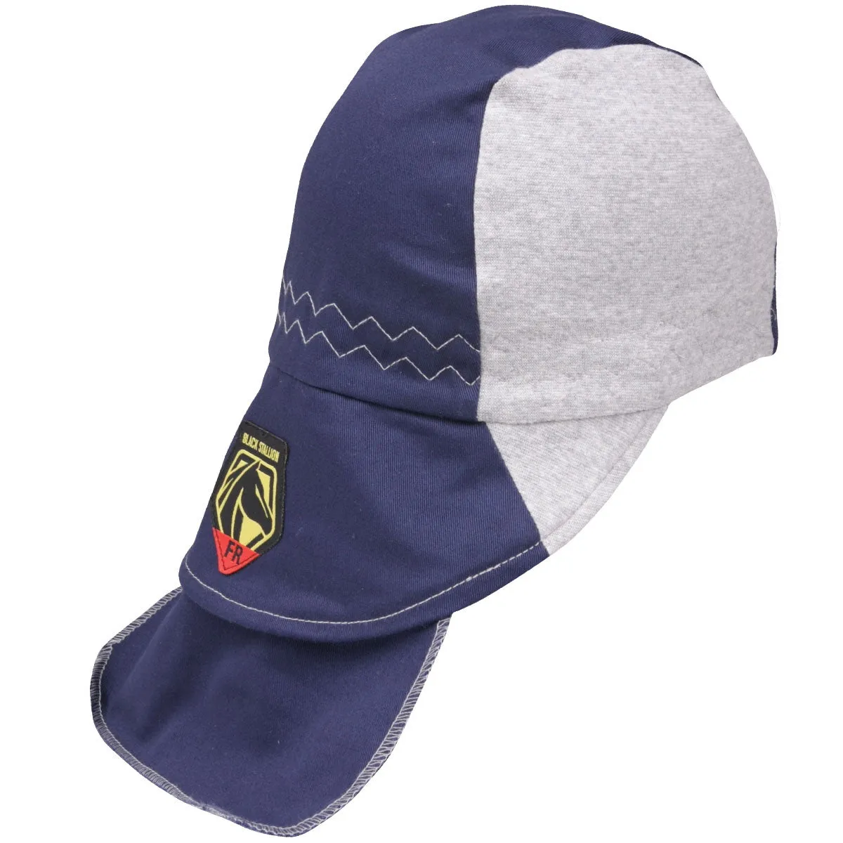 Revco Black Stallion BSX Navy/Black Silicone Grip FR Cotton Welding Cap (AH1631-NB)