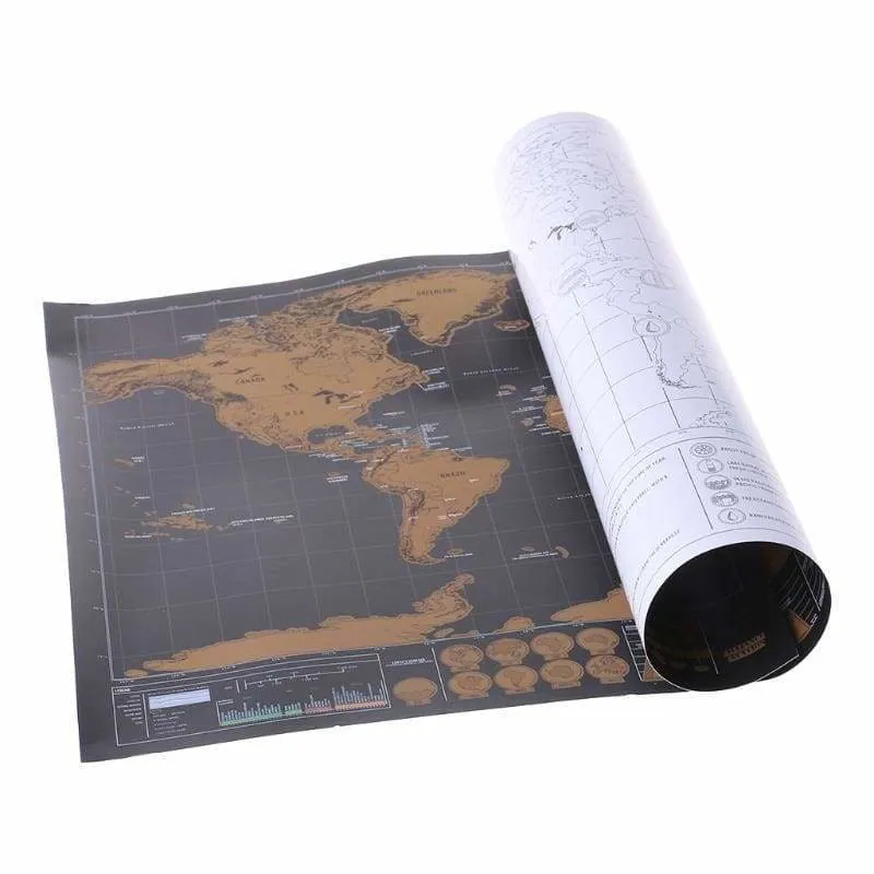 Scratch Off  World Map