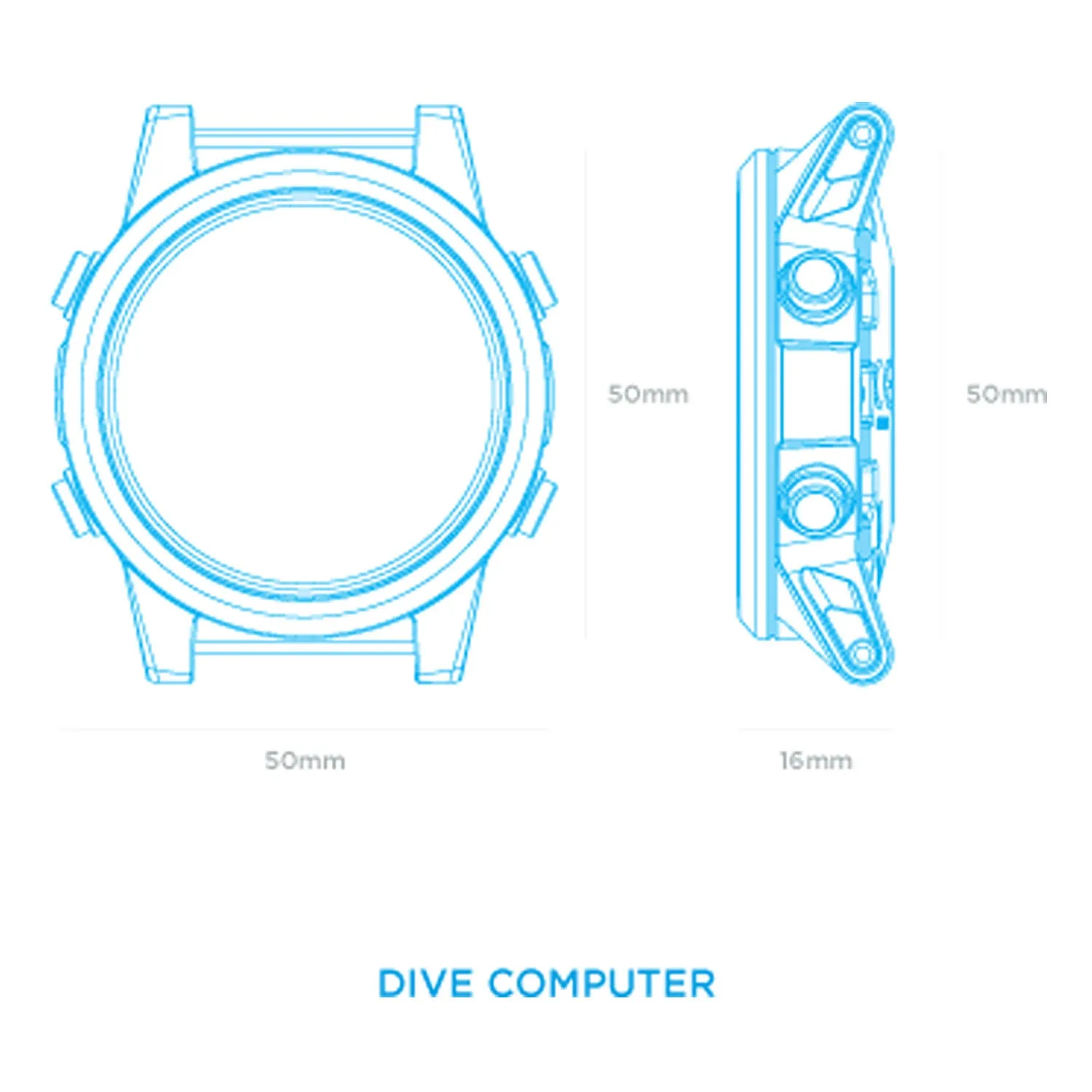 Shearwater Research Tern TX x Swift Transmitter Dive Computer