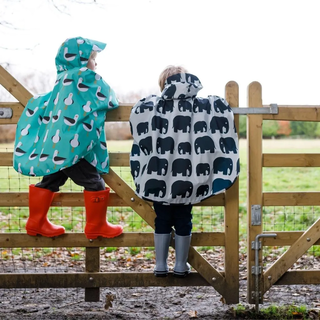 Toddler Ponchos - MULTICOLOUR FLORAL