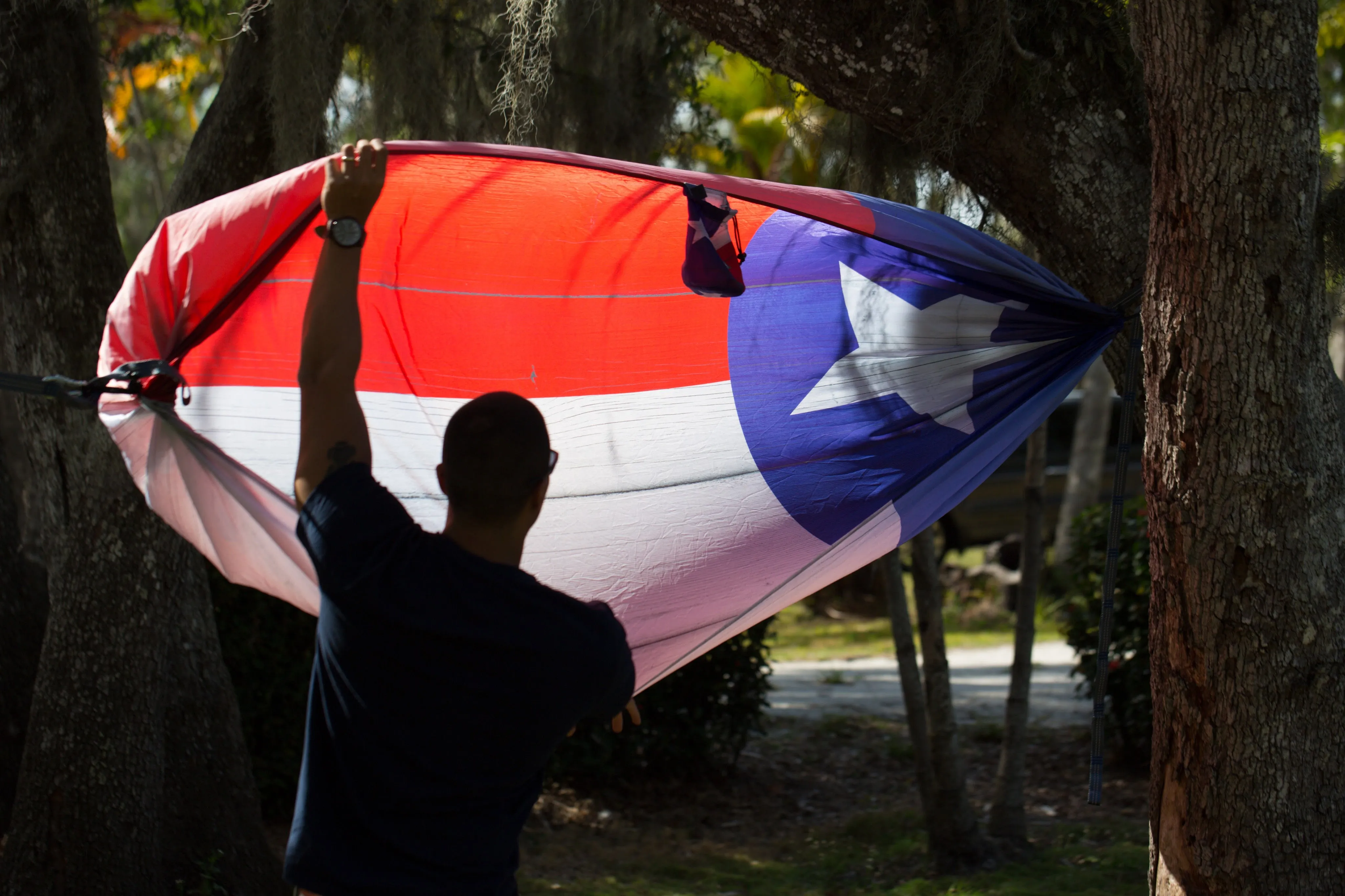 Twisted Print Hammocks