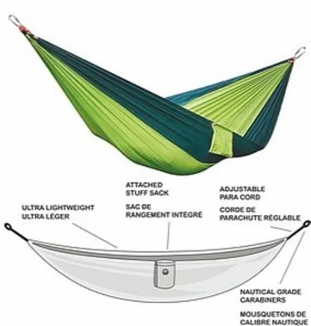 UltraTec Double 230T Poly Tech Hammock